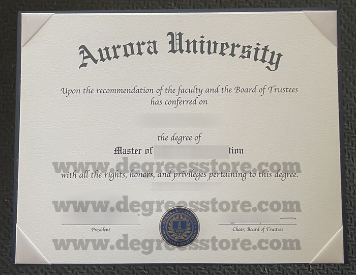 Aurora University degree