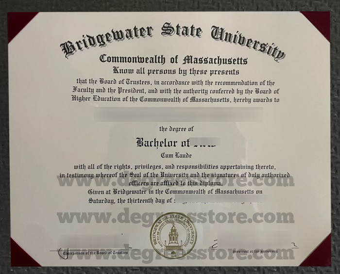 Bridgewater State University Degree