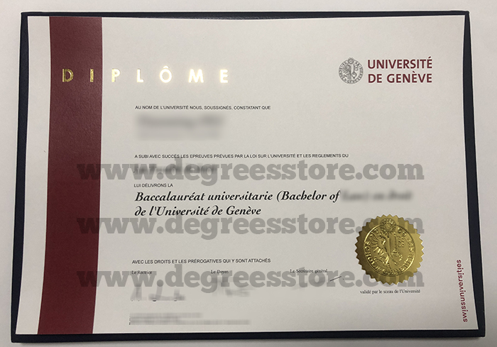 Buy a Université de Genève diplome