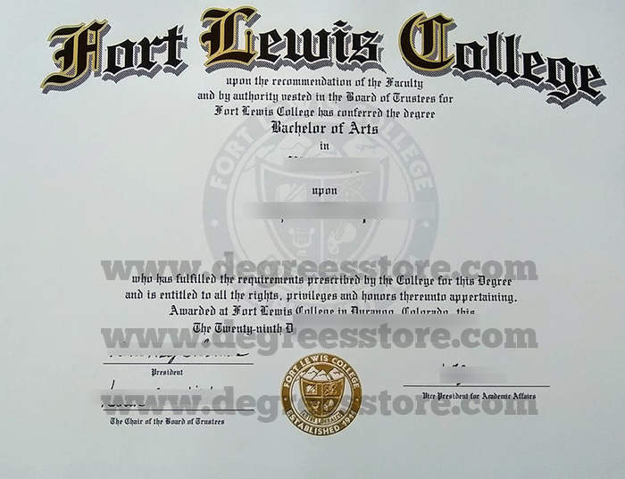 Fort Lewis College (FLC) degree