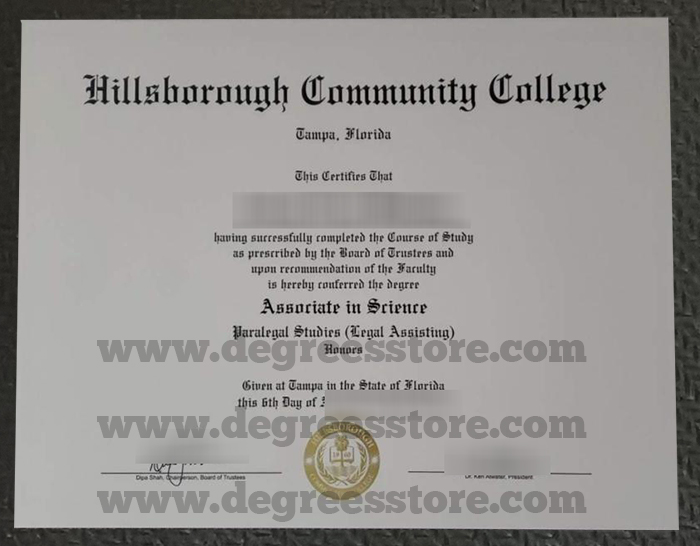Hillsborough Community College degree