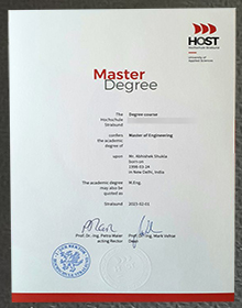 Hochschule Stralsund diploma sample