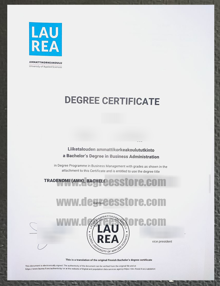 Laurea-ammattikorkeakoulu degree