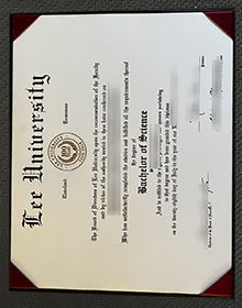 Lee University Diploma
