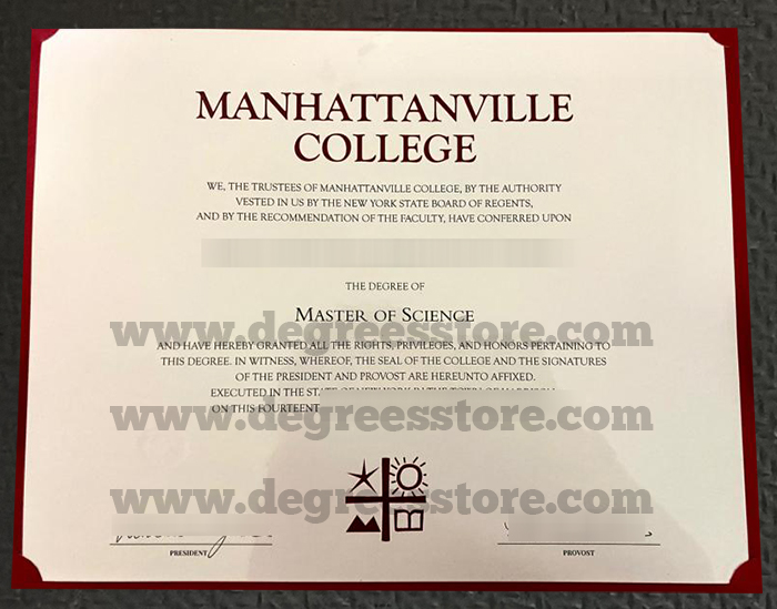 Manhattanville College diploma