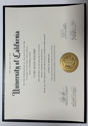 UC Berkeley diploma