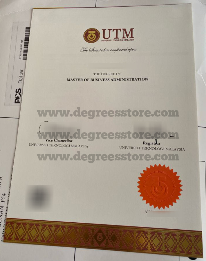 UTM degree in 2025, University of Technology Malaysia diploma
