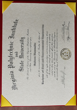 Virginia Tech diploma