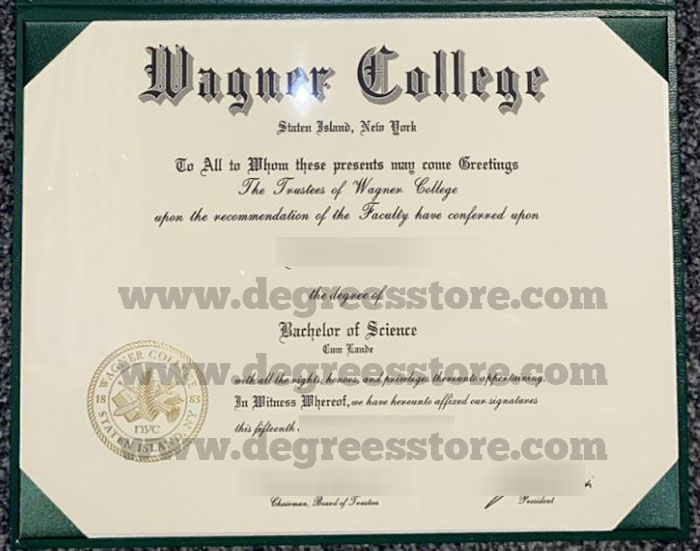 Wagner College diploma