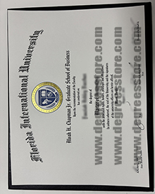 FIU diploma, Florida International University degree