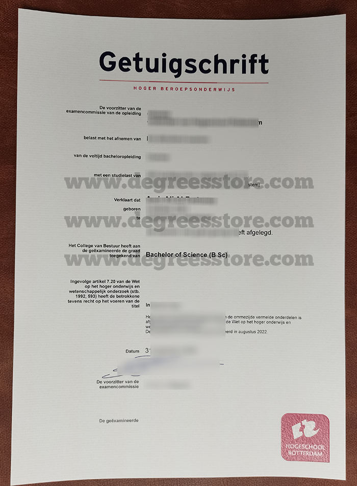 Hogeschool Rotterdam degree