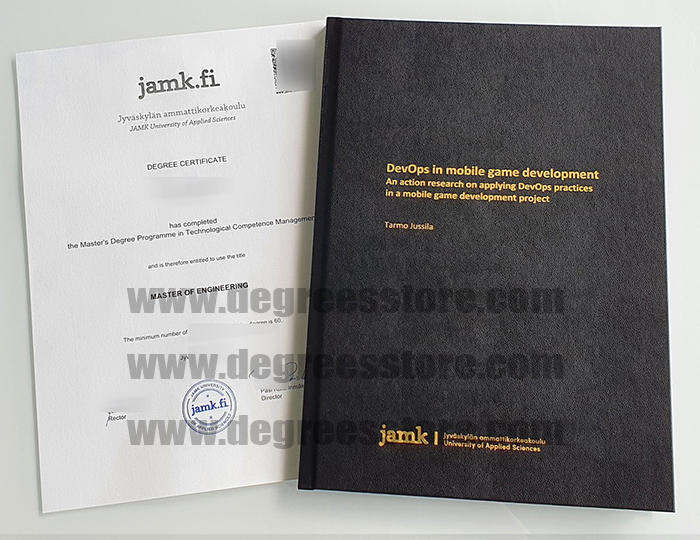 Jyväskylän ammattikorkeakoulu degree