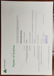 Wageningen University & Research diploma sample