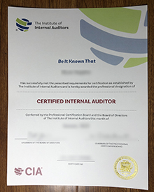 CIA Certificate