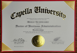 Capella University diploma sample