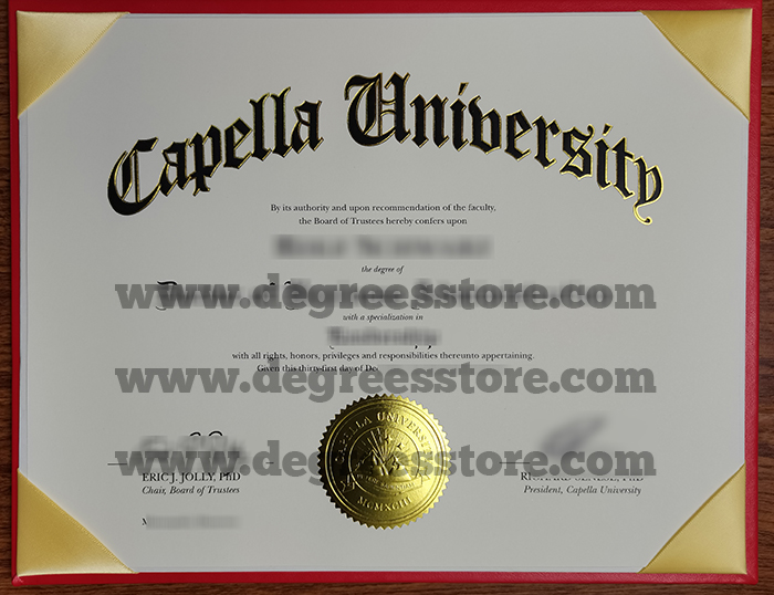 Capella University diploma