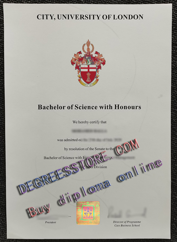 City, University of London degree