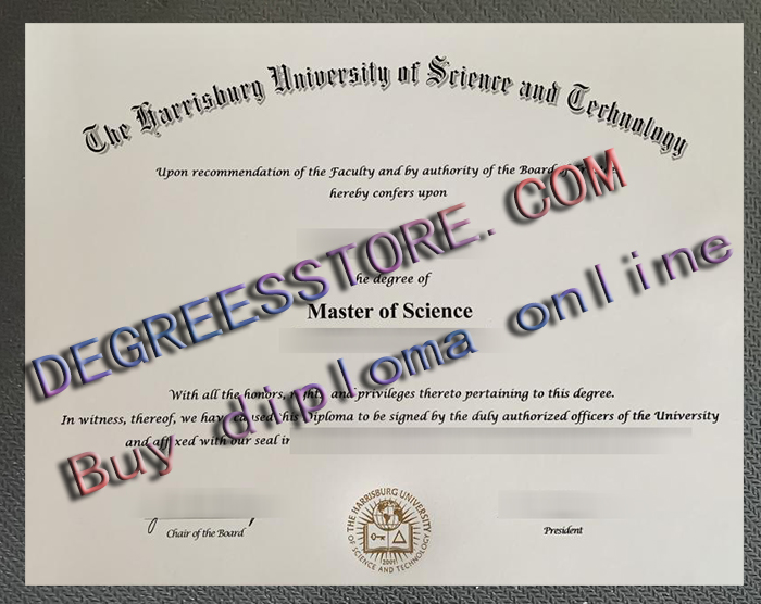 Harrisburg University of Science and Technology degree