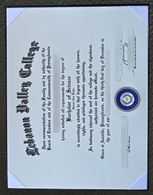 Lebanon Valley College degree certificate