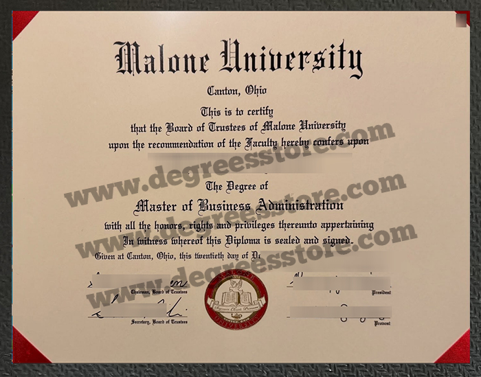 Malone University Diploma Malone University Diploma