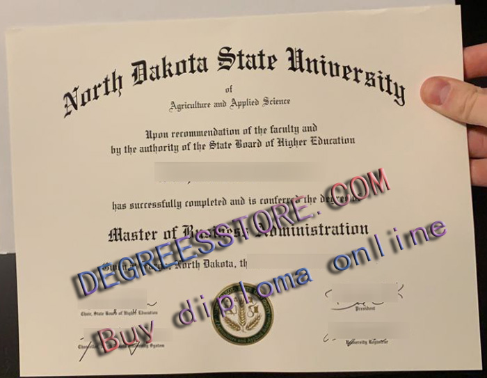 NDSU diploma