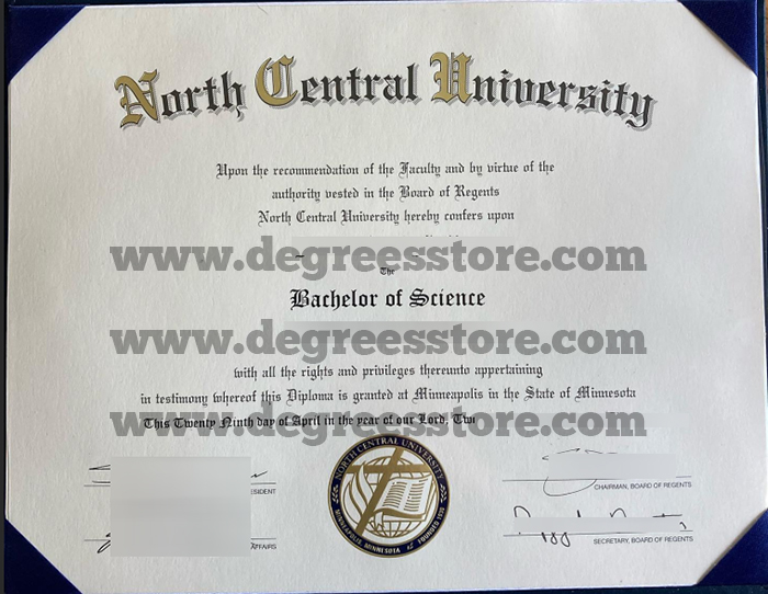 North Central University (NCU) Diploma