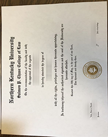 Northern Kentucky University diploma sample