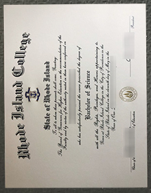 Rhode Island College (RIC) diploma
