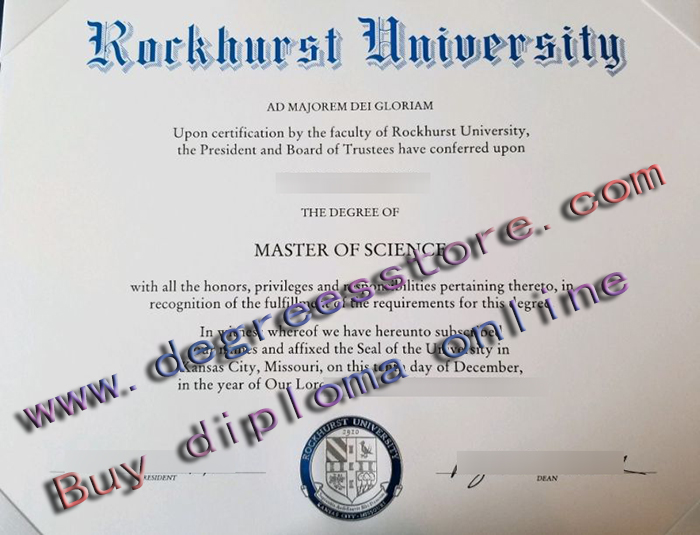 Rockhurst University diploma