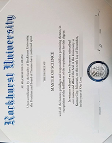 Rockhurst University diploma sample