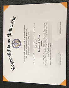Roger Williams University (RWU) diploma sample