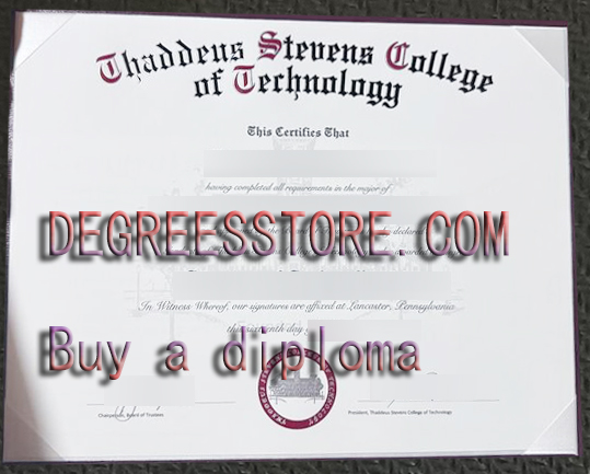 Thaddeus Stevens College of Technology degree
