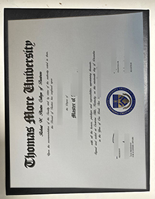 Thomas More University Diploma Sample
