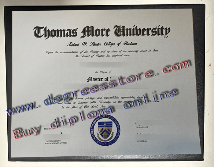 Thomas More University Diploma