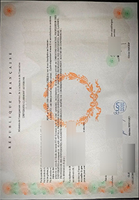 Université Clermont Auvergne diploma sample