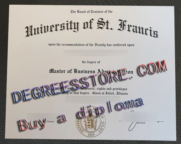 University of St. Francis (USF) degree