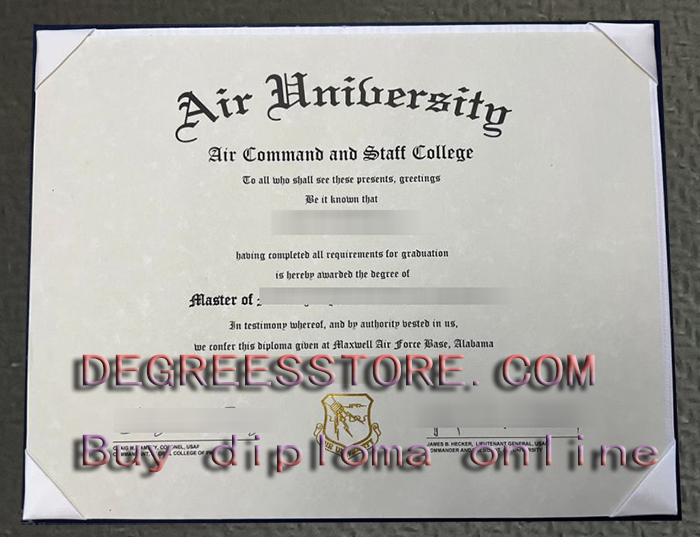 Air University diploma