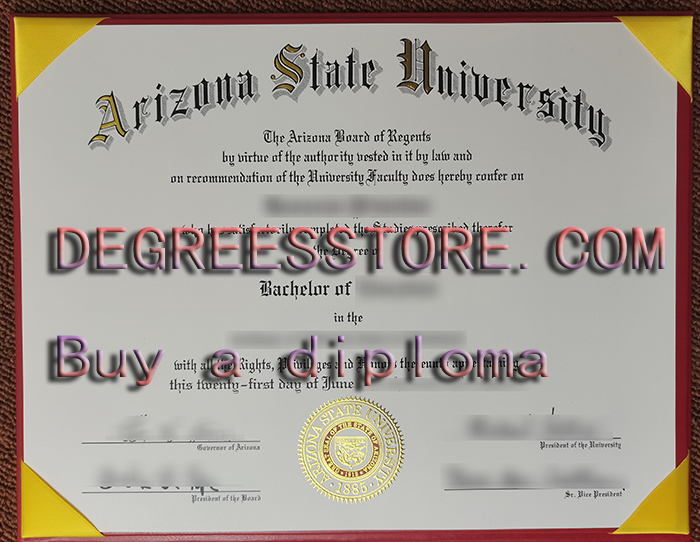Arizona State University degree，ASU diploma