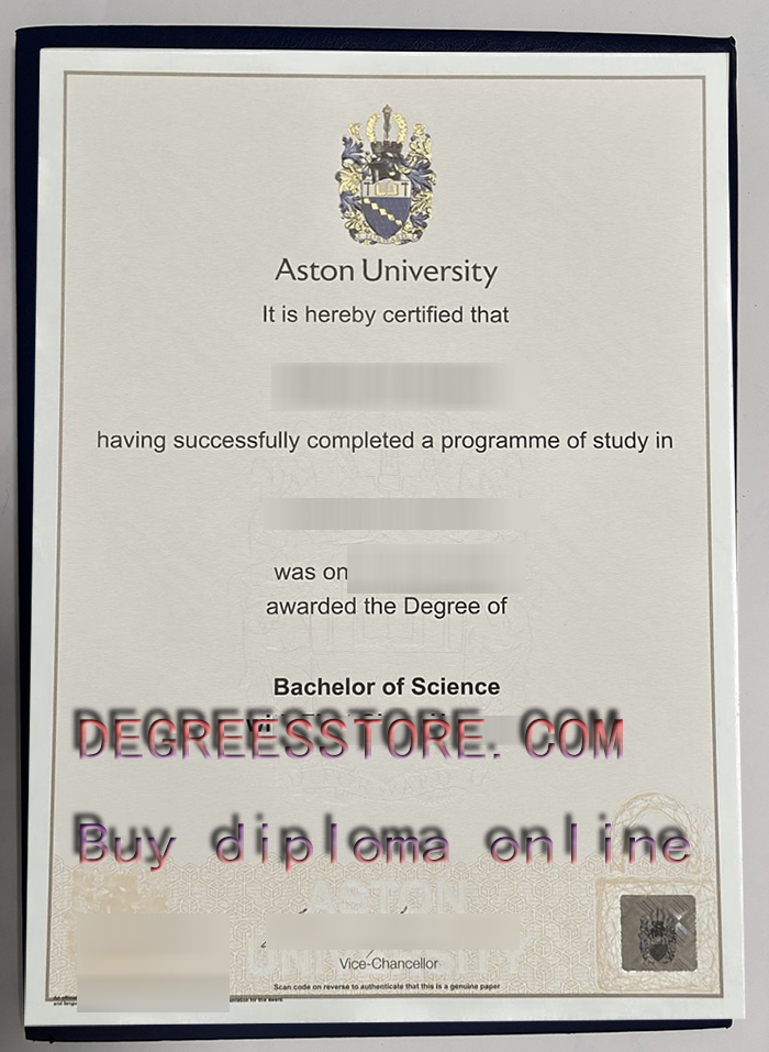 Aston University degree 2025