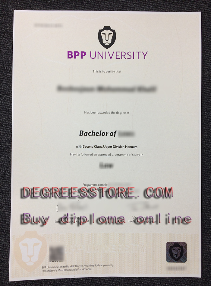BPP University degree