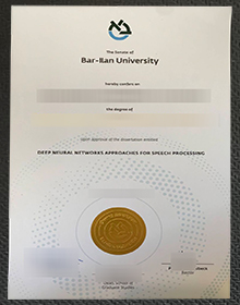 Bar-Ilan University degree