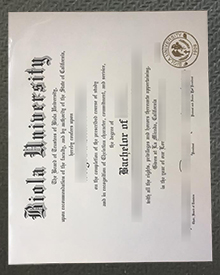 Biola University degree