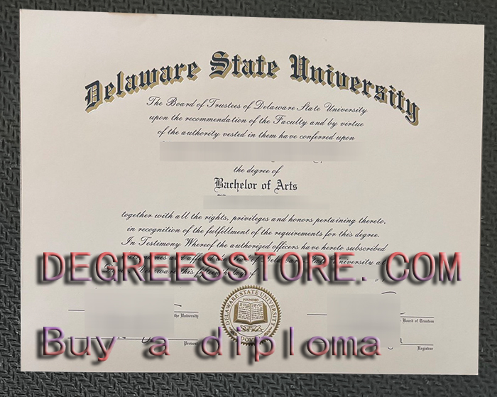 Delaware State University degree Delaware State University degree