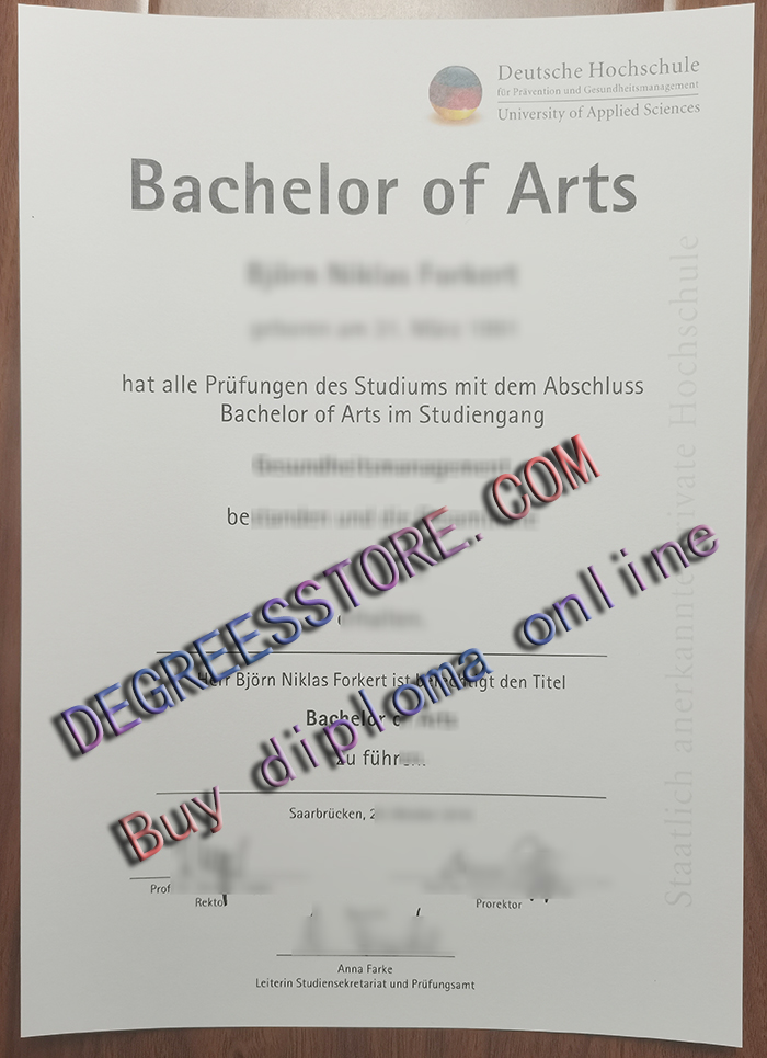 Deutsche Hochschule Für Angewandte Wissenschaften Diploma