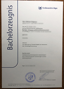 FernUniversität in Hagen Zeugnis