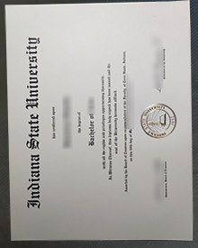 Indiana State University diploma