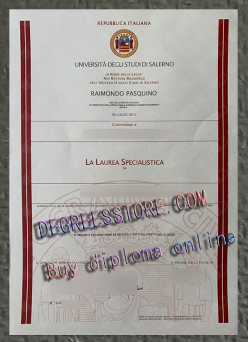 Università degli Studi di Salerno Laurea