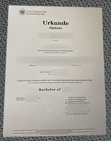 Universität Hildesheim Urkunde