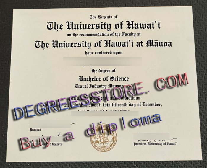 University of Hawaiʻi degree University of Hawaiʻi degree