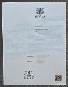 University of Lincoln degree